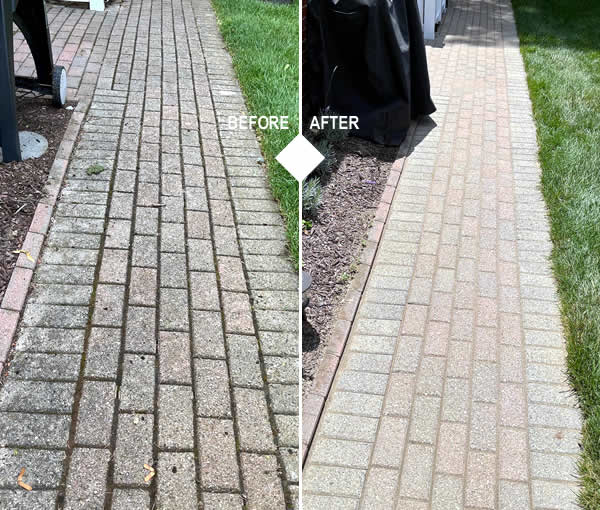 Paver Cleaning Services in Howell, Michigan